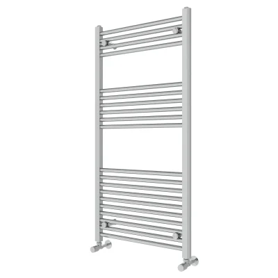 Straight Heated Towel Rail Chrome