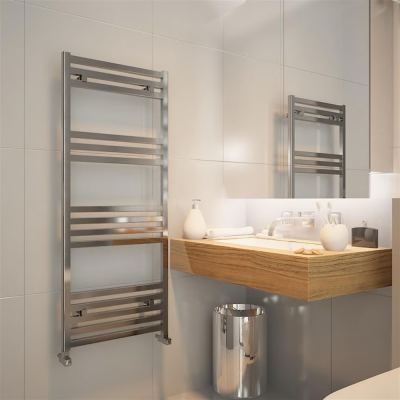 Fame Aluminium Designer Towel Rail 1220x500mm