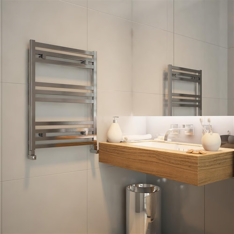 Fame Aluminium Designer Towel Rail 700x500mm