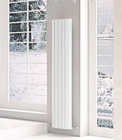 Gaia Tall Designer Radiator White