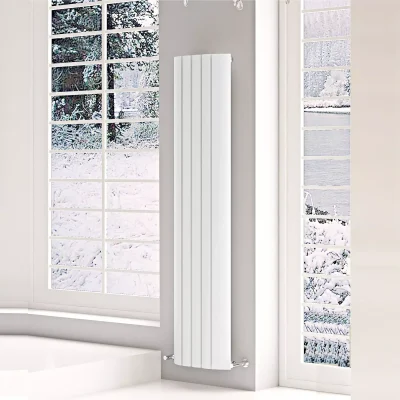 Gaia Tall Designer Radiator White