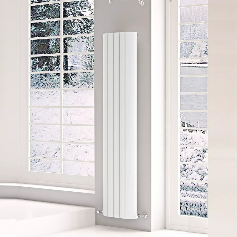 Gaia Tall Designer Radiator White