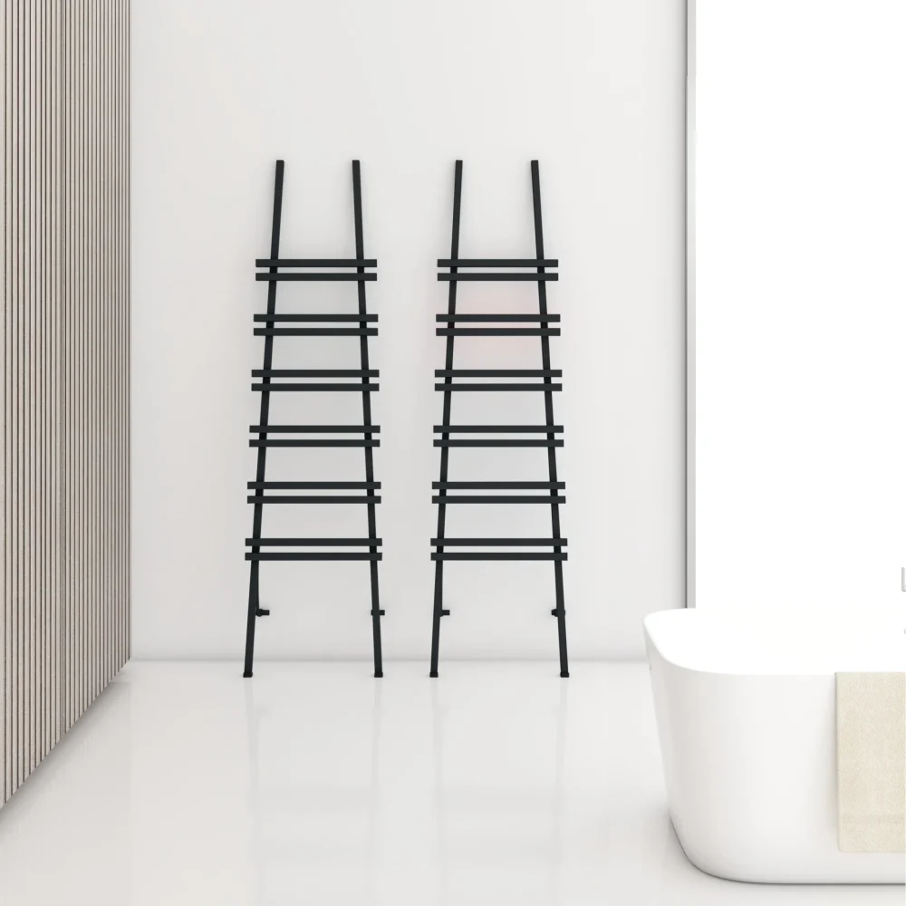 Jacobs Floor Towel Rail - Black