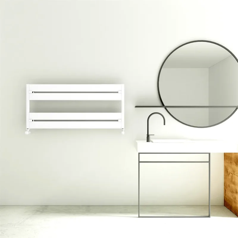 Mack Horizontal Towel Rail – White