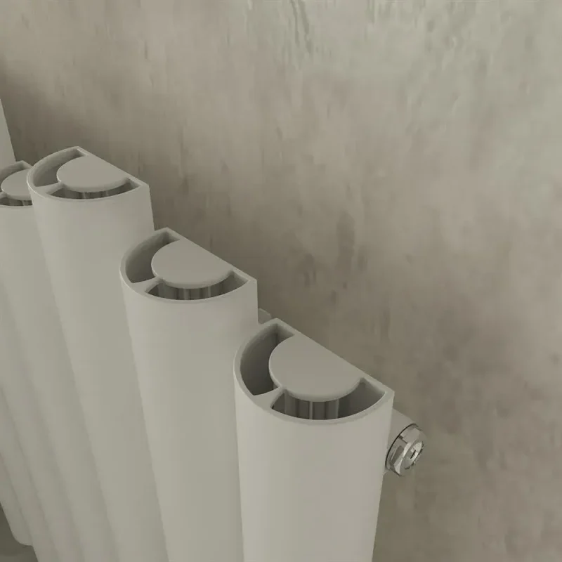 Motion Designer Radiator - Textured White Close Up