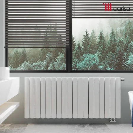 Otto Aluminium Designer Radiator White