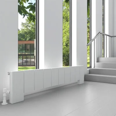 Elvino Small Radiator – Textured White