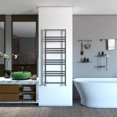 Frame Aluminium Towel Rail Polished Chrome
