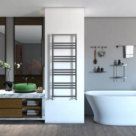 Frame Aluminium Towel Rail Polished Chrome