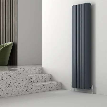 Gaia Tall Designer Radiator Anthracite