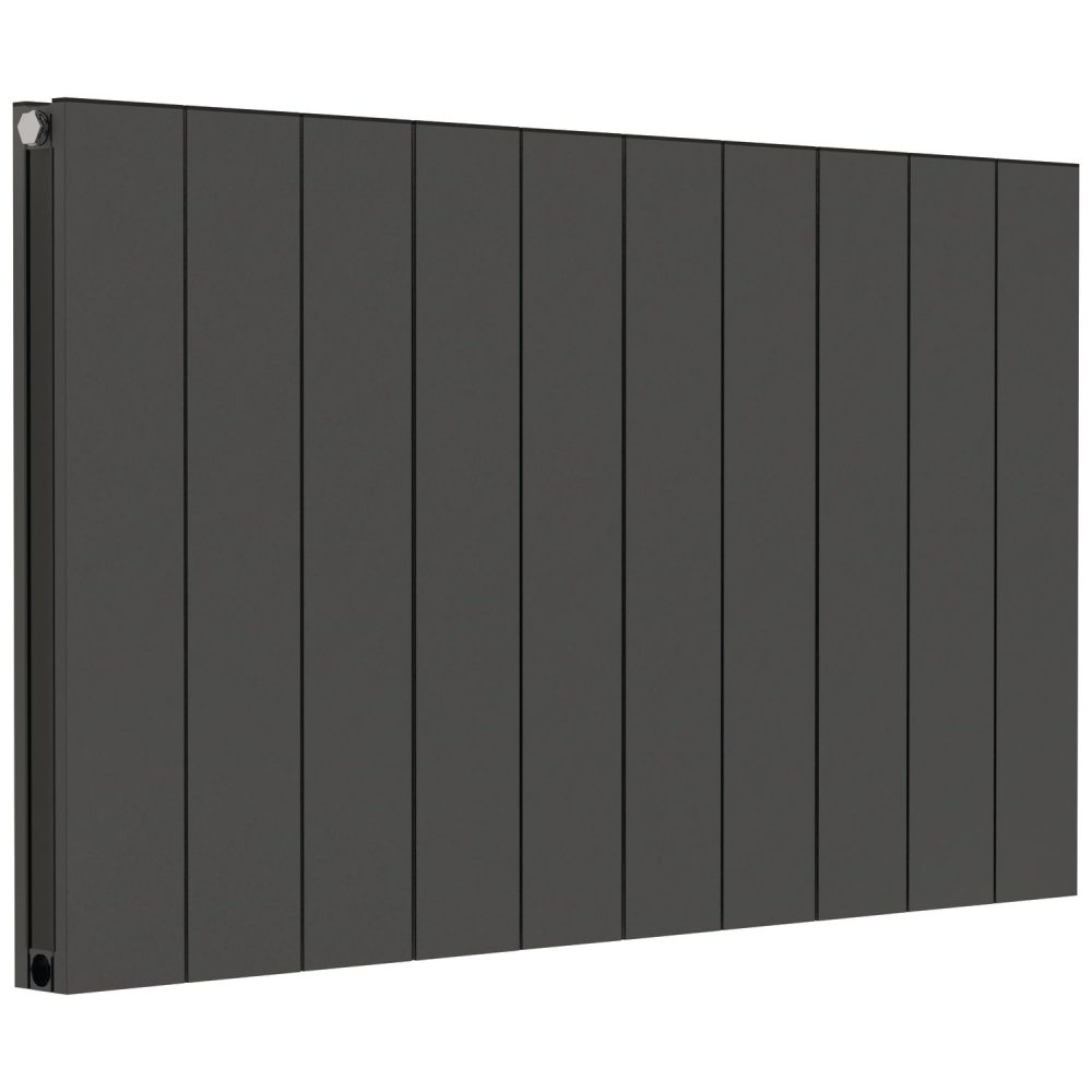 Ascot Aluminum Radiator Double Anthracite - Horizontal & Vertical Sizes - Image 3