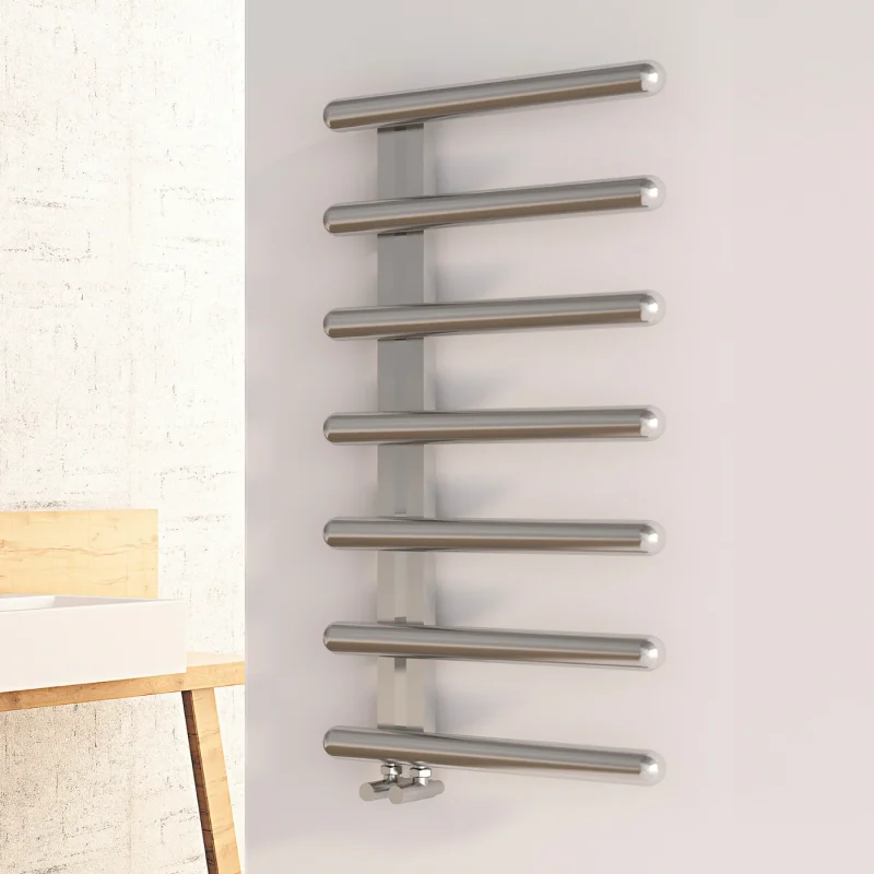 Ivor Stainless Steel Towel Rail Satin Polished