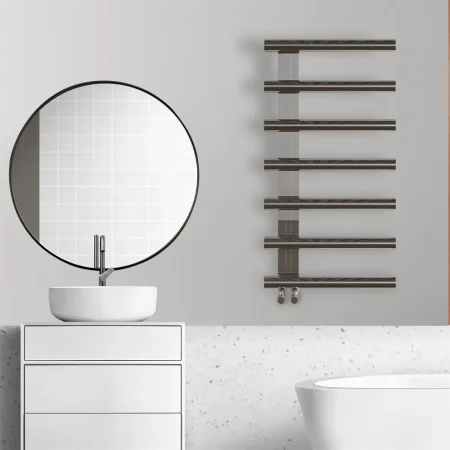 Ivor Stainless Steel Towel Rail Polished Chrome