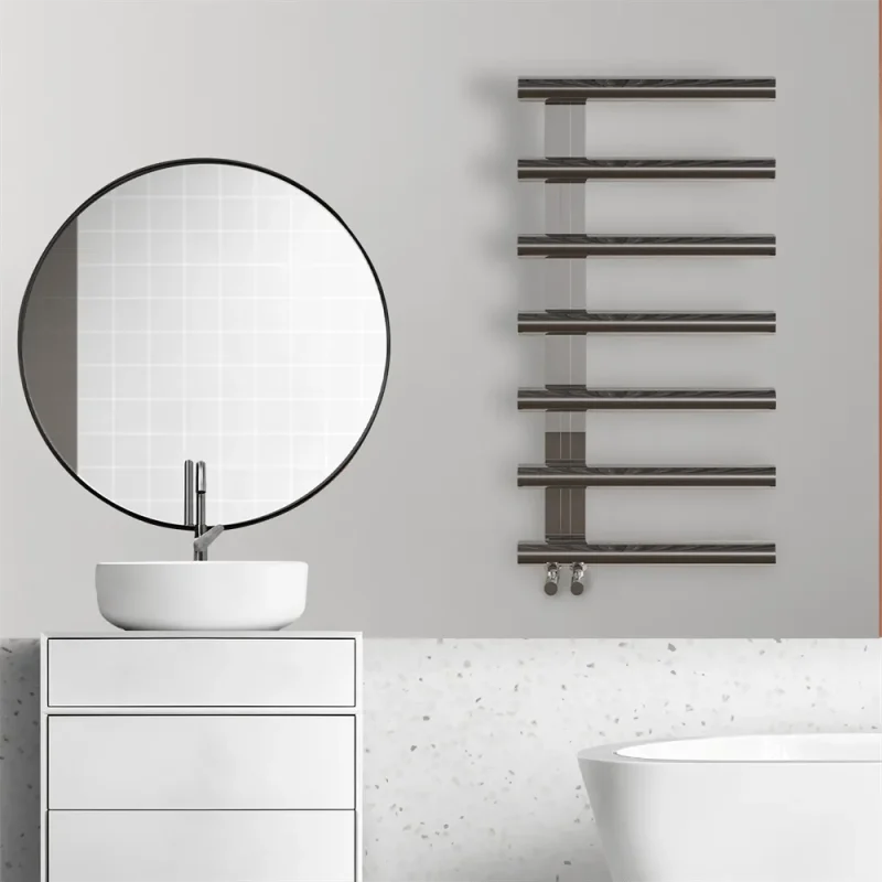 Ivor Stainless Steel Towel Rail Polished Chrome