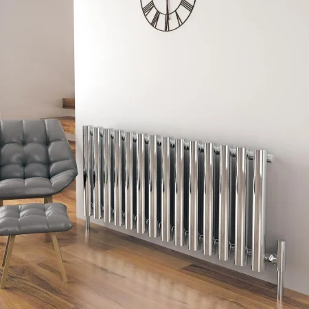 Mayra Horizontal Towel Radiator – Polished Chrome