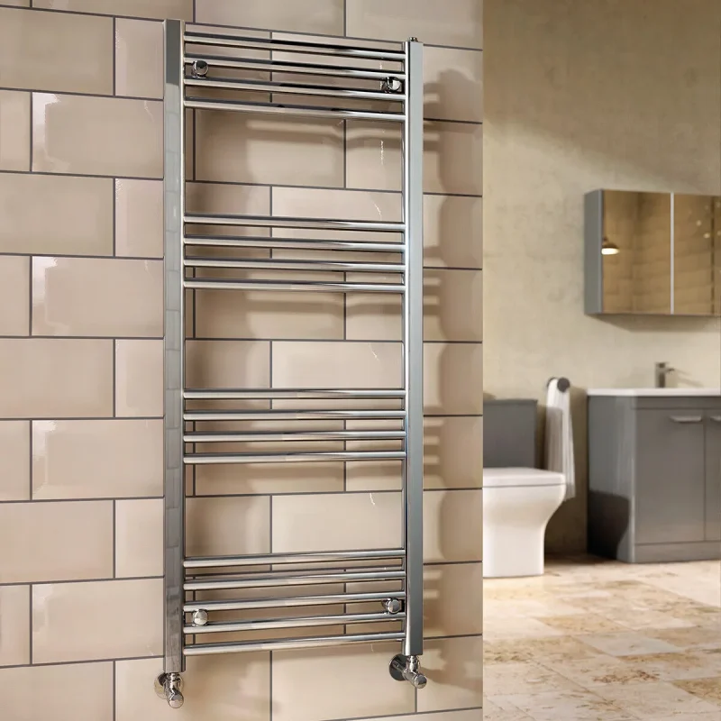 Nile Designer Towel Radiator – Polished Chrome