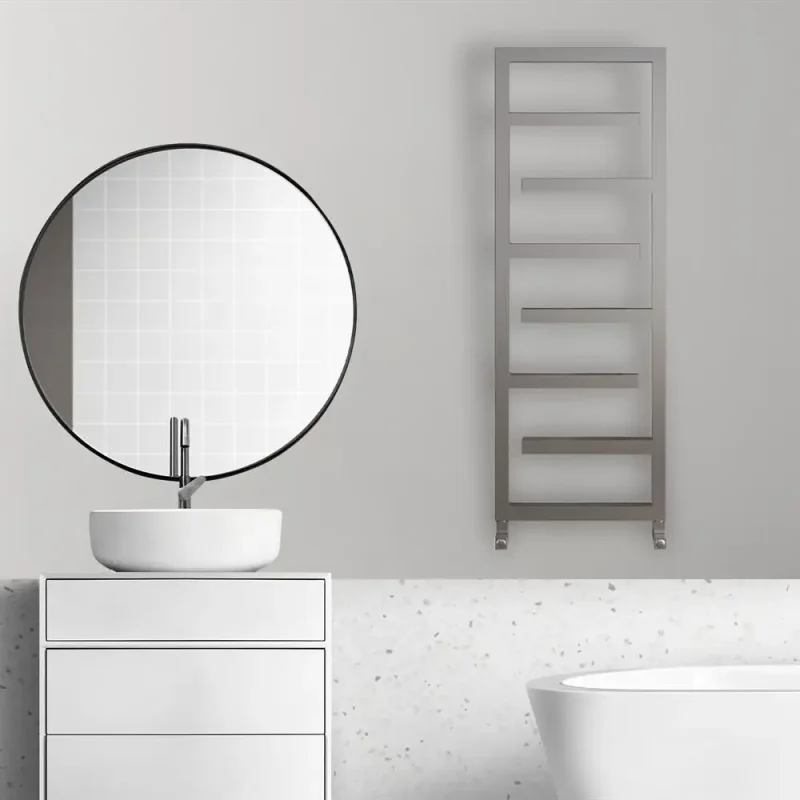 Eclipse Stainless Steel Towel Radiator - Satin Polished
