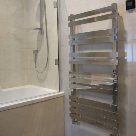 Octagon Stainless Steel Towel Rail