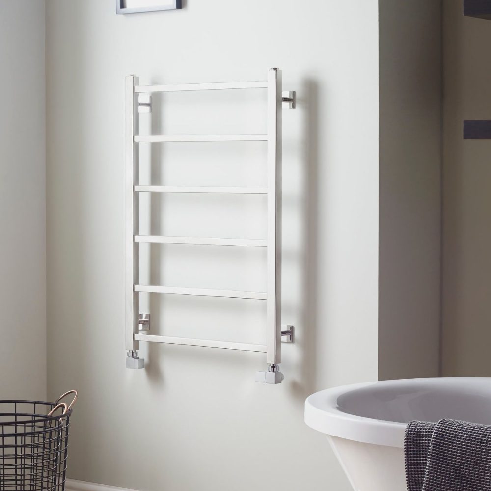 Diva Stainless Steel Towel Rail - Brushed