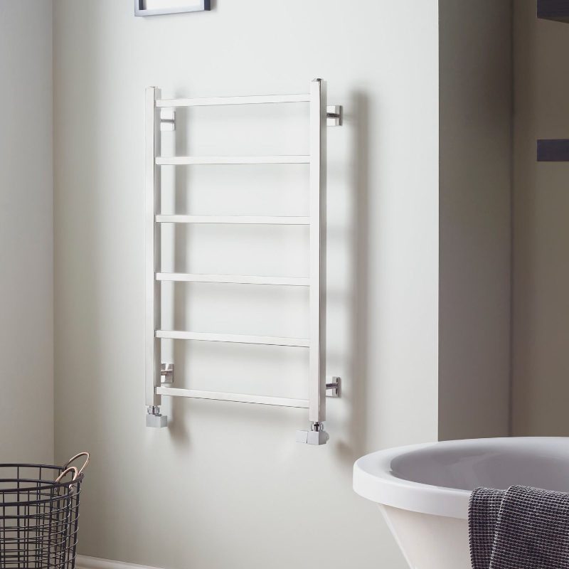 Diva Stainless Steel Towel Rail - Brushed