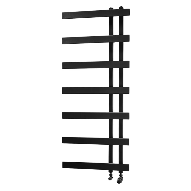 black towel rail