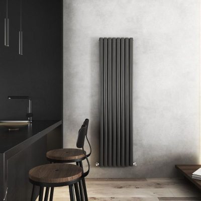 Nirvana Grey Tall Designer Radiator