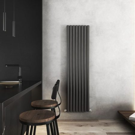 Nirvana Grey Tall Designer Radiator