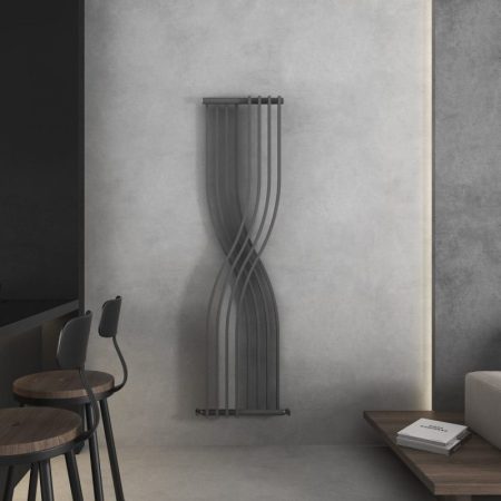 Venus Anthracite Vertical Radiator