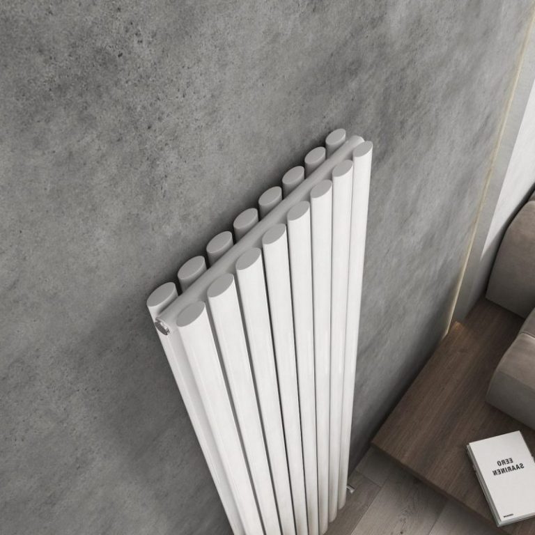 Nirvana White Tall Designer Radiator