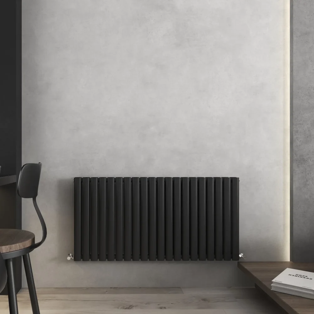 600X1200 Nirvana Black Horizontal Designer Radiator