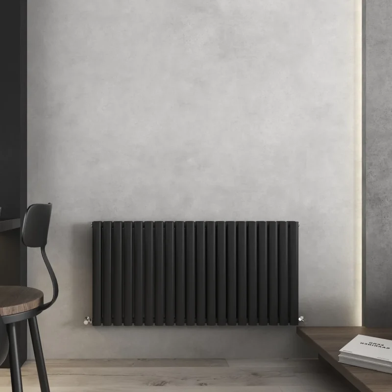 600X1200 Nirvana Black Horizontal Designer Radiator