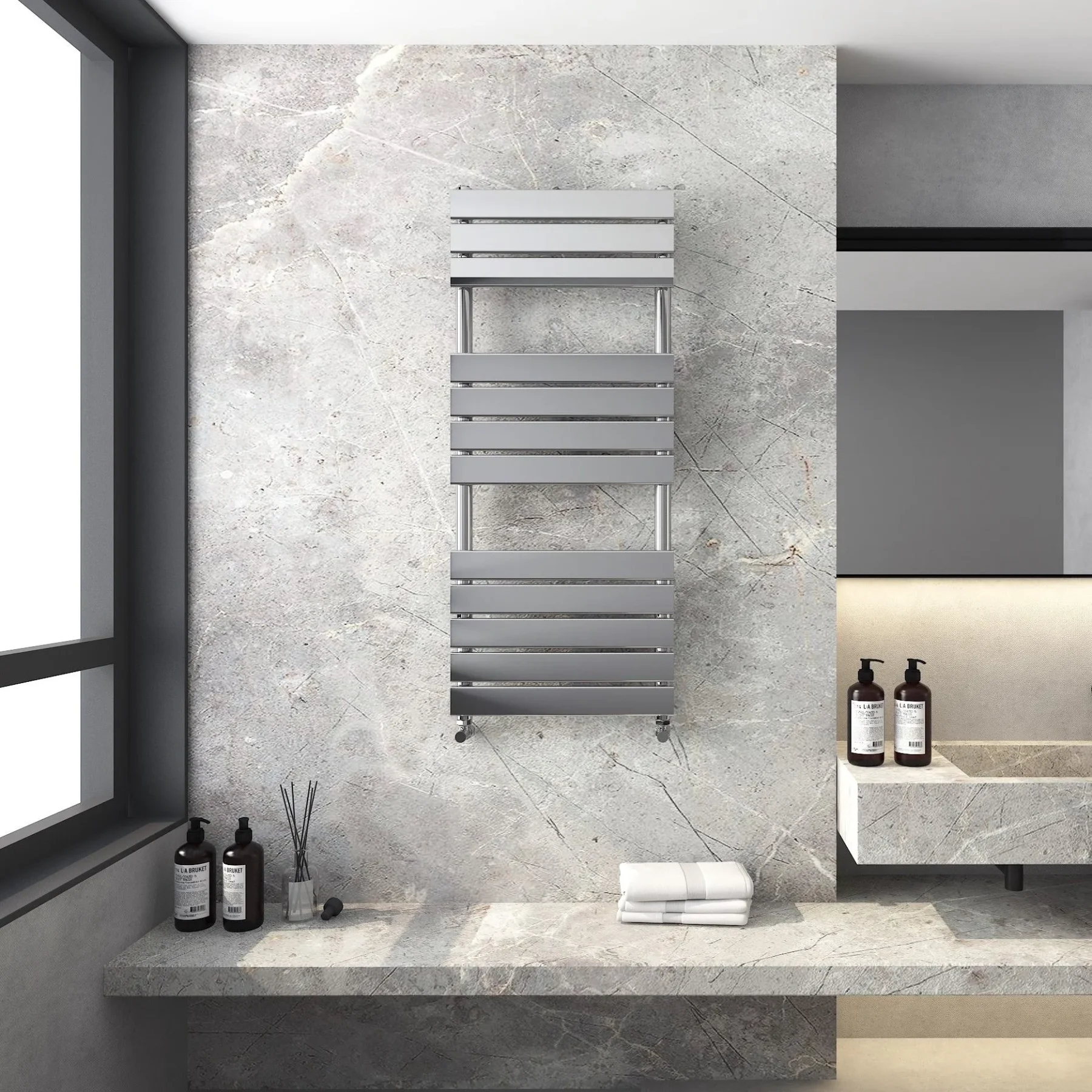 Modena Chrome Towel Radiator