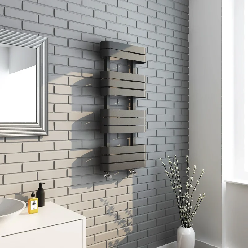 Oasis Anthracite Designer Towel Radiator 1200x500 2