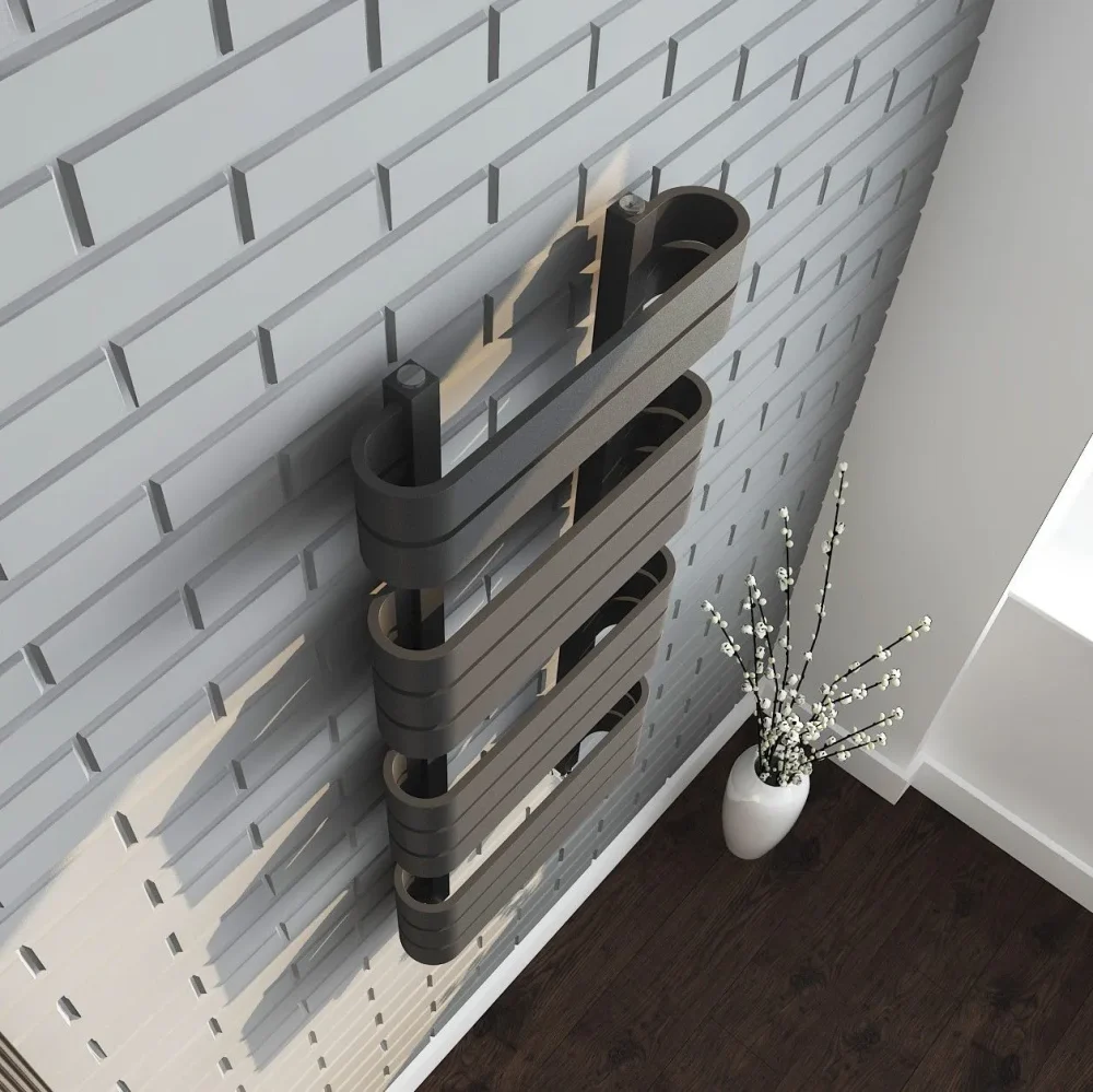 Oasis Anthracite Designer Towel Radiator 1200x500 3
