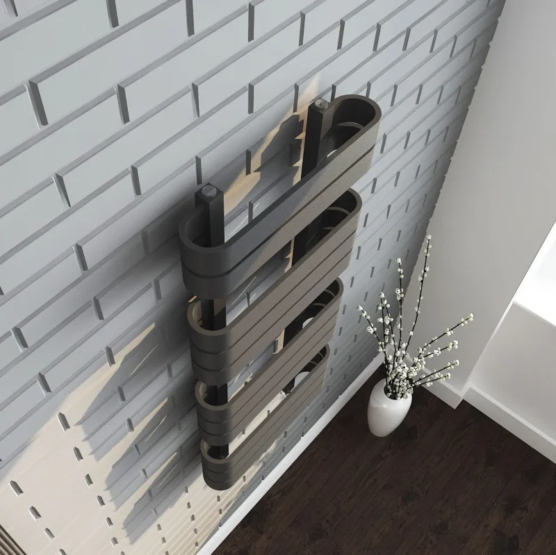Oasis Anthracite Designer Towel Radiator 1200x500 3