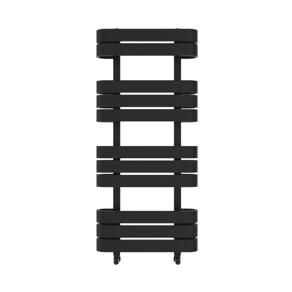 Oasis Black Designer Towel Radiator 1200x500 4