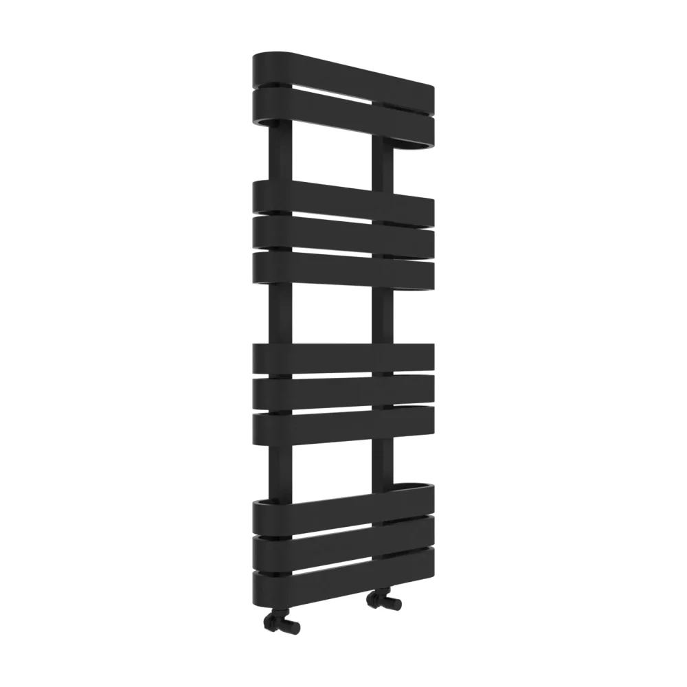 Oasis Black Designer Towel Radiator 1200x500 5