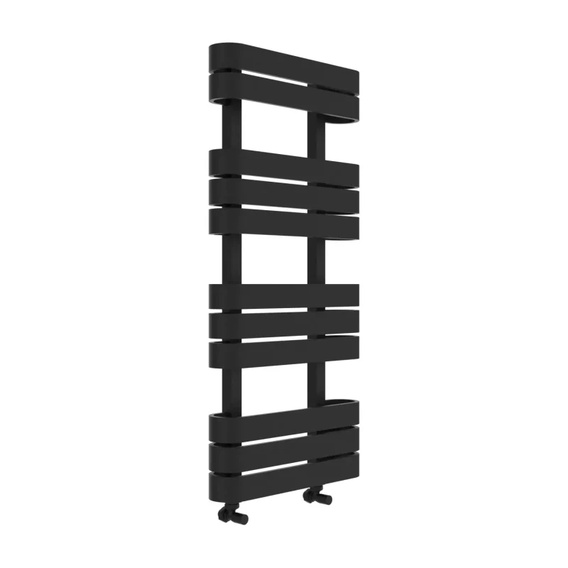 Oasis Black Designer Towel Radiator 1200x500 5