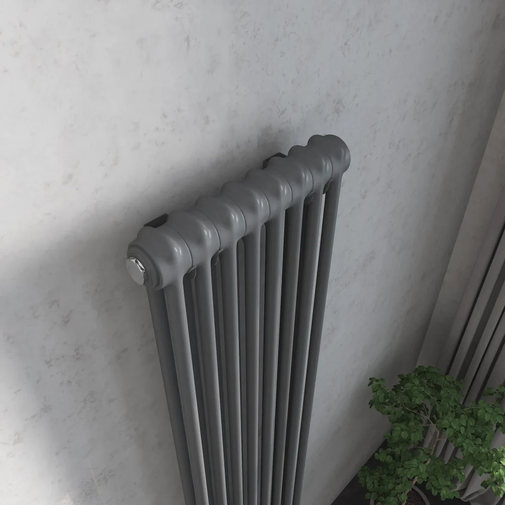 Vintage Anthracite Column Vertical Radiator 1800x372 3