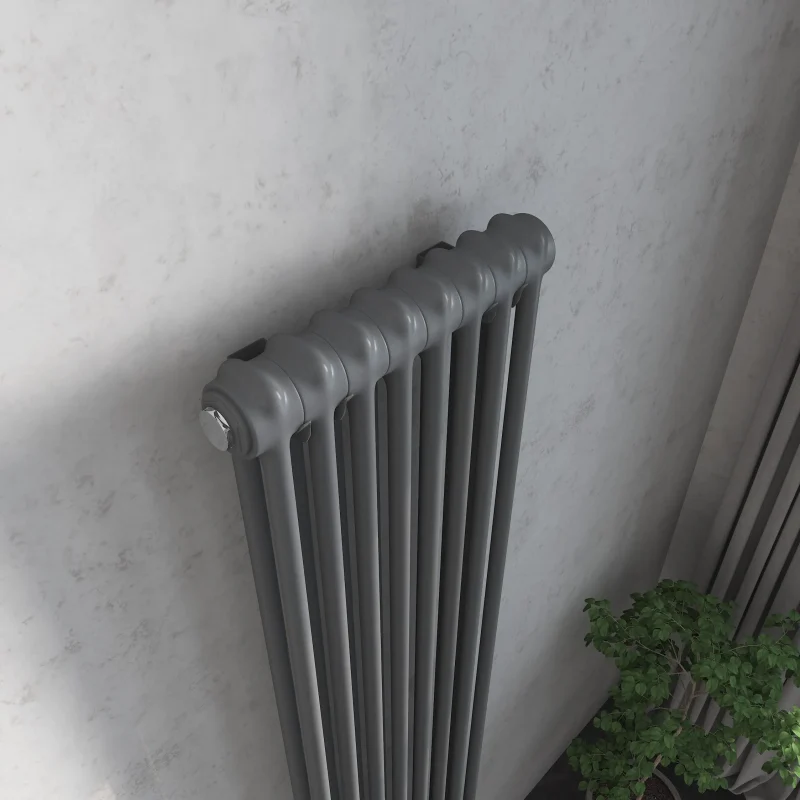 Vintage Anthracite Column Vertical Radiator 1800x372 3