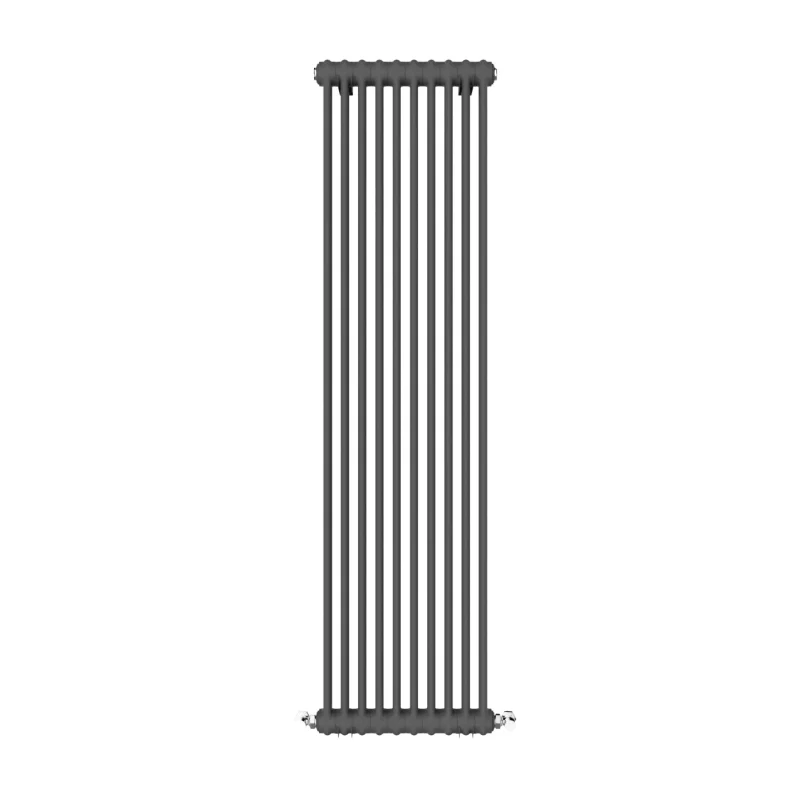 Vintage Anthracite Column Vertical Radiator 1800x460 4