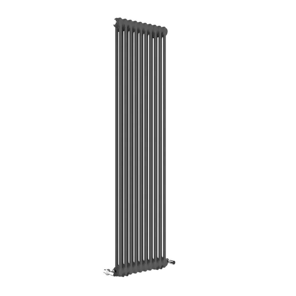 Vintage Anthracite Column Vertical Radiator 1800x460 5
