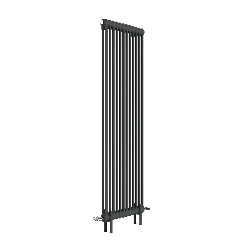 Vintage Anthracite Column Vertical Radiator 1800x548 5