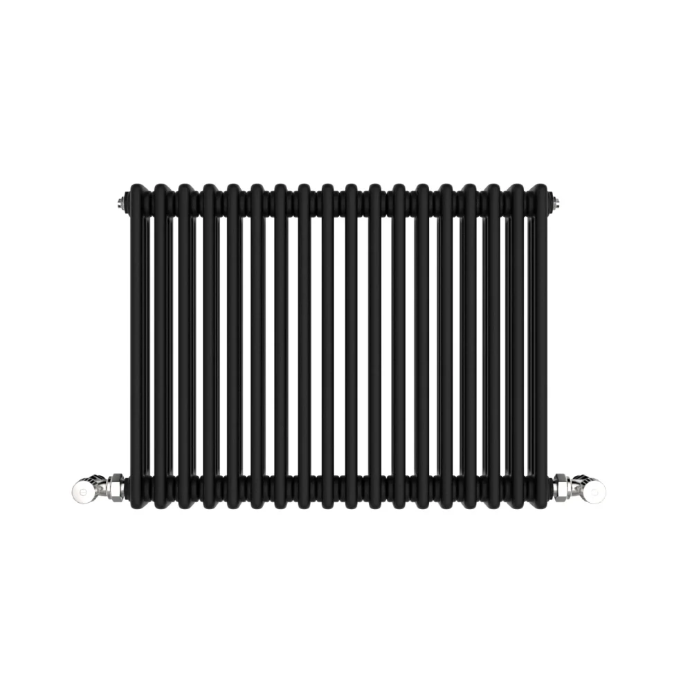 Vintage Black Horizontal Column Radiator 600x821 4