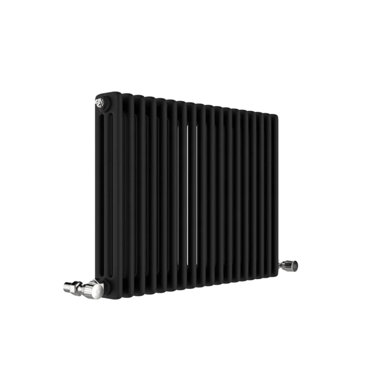 Vintage Black Horizontal Column Radiator 600x821 5