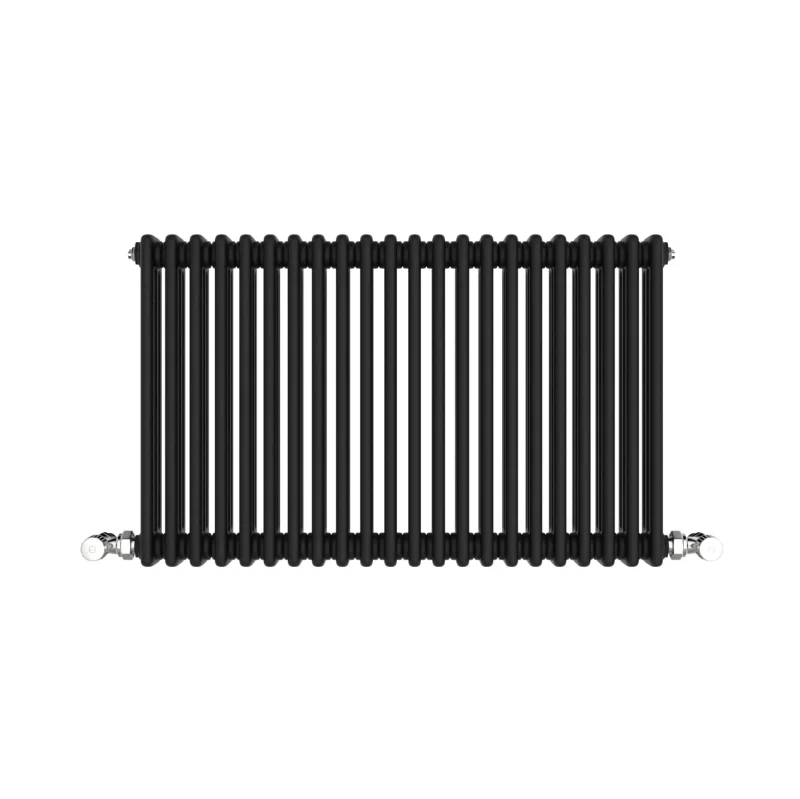 Vintage Black Horizontal Column Radiator 600x999 4