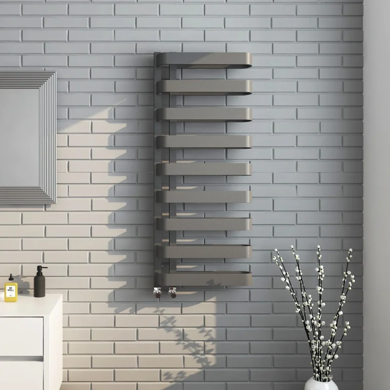 Luxe Anthracite Towel Radiator