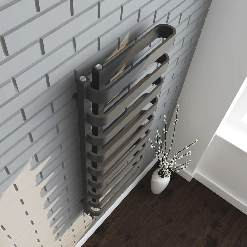 Luxe Anthracite Grey Towel Radiator