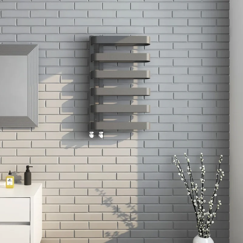 Luxe Anthracite Grey Towel Radiator