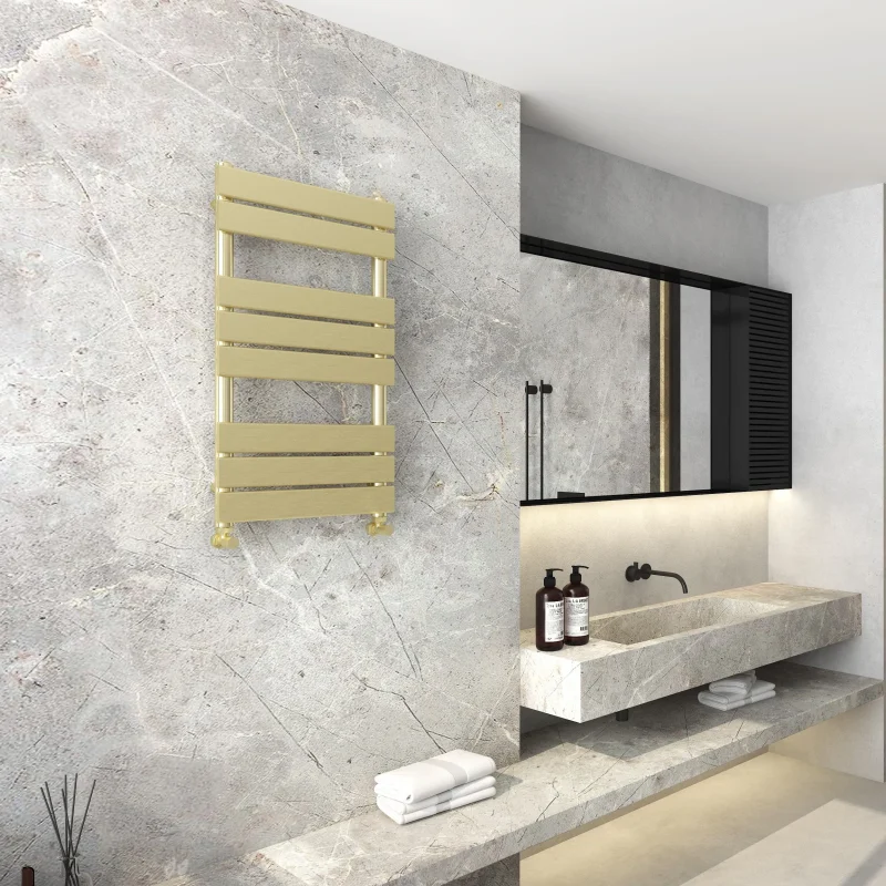 Modena Brass Towel Rail